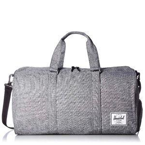 Herschel Novel Duffel Bag-Raven Crosshatch